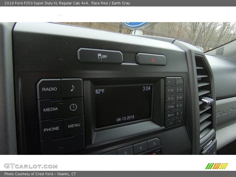 Race Red / Earth Gray 2019 Ford F350 Super Duty XL Regular Cab 4x4
