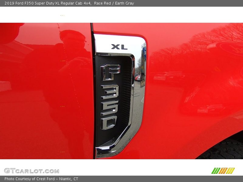 Race Red / Earth Gray 2019 Ford F350 Super Duty XL Regular Cab 4x4