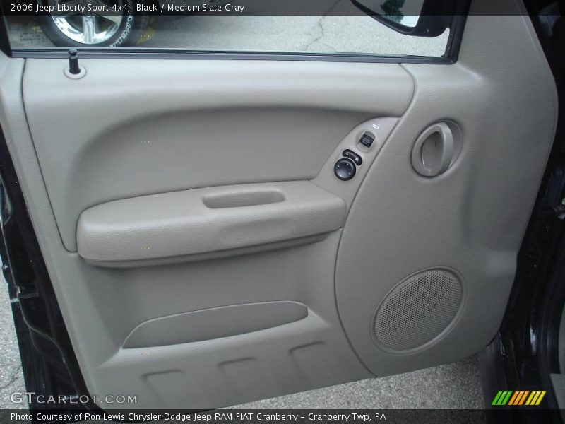 Black / Medium Slate Gray 2006 Jeep Liberty Sport 4x4