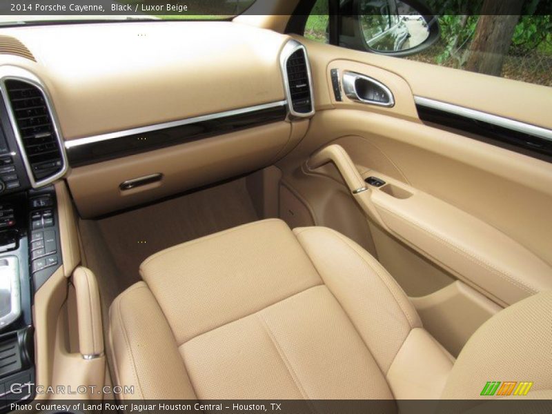 Black / Luxor Beige 2014 Porsche Cayenne