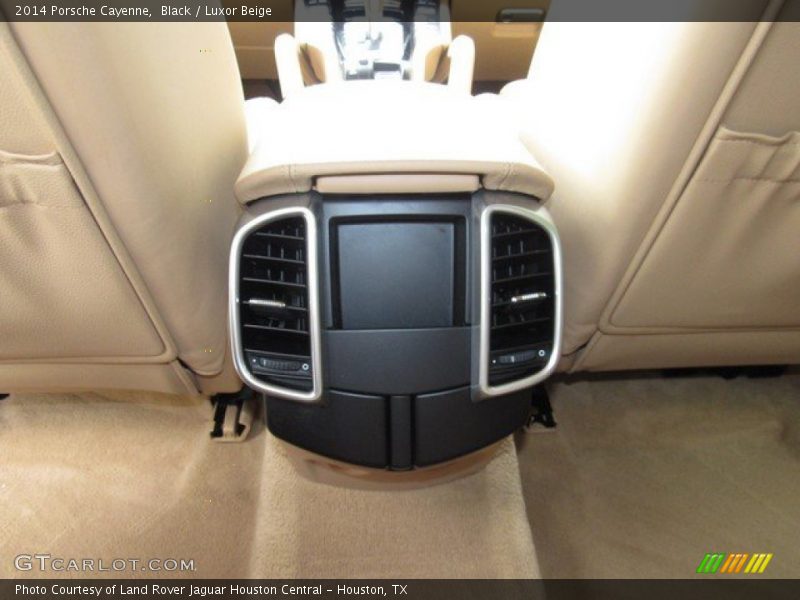 Black / Luxor Beige 2014 Porsche Cayenne