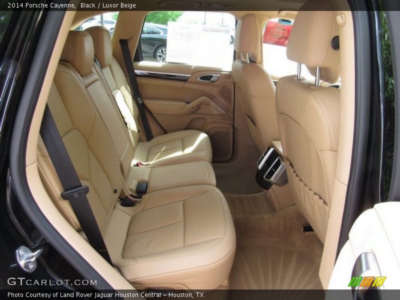 Black / Luxor Beige 2014 Porsche Cayenne