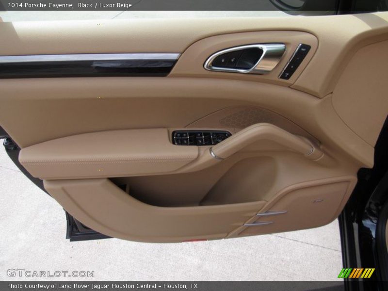 Black / Luxor Beige 2014 Porsche Cayenne