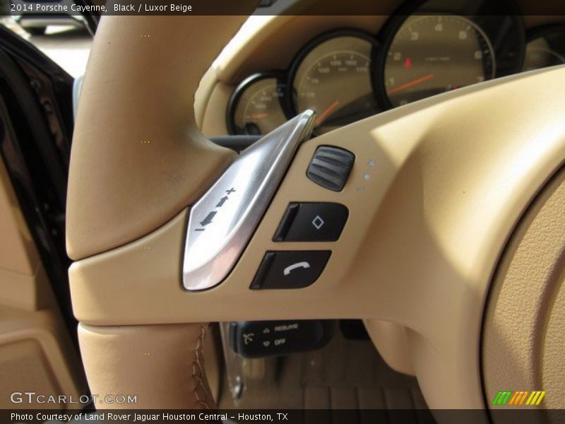 Black / Luxor Beige 2014 Porsche Cayenne