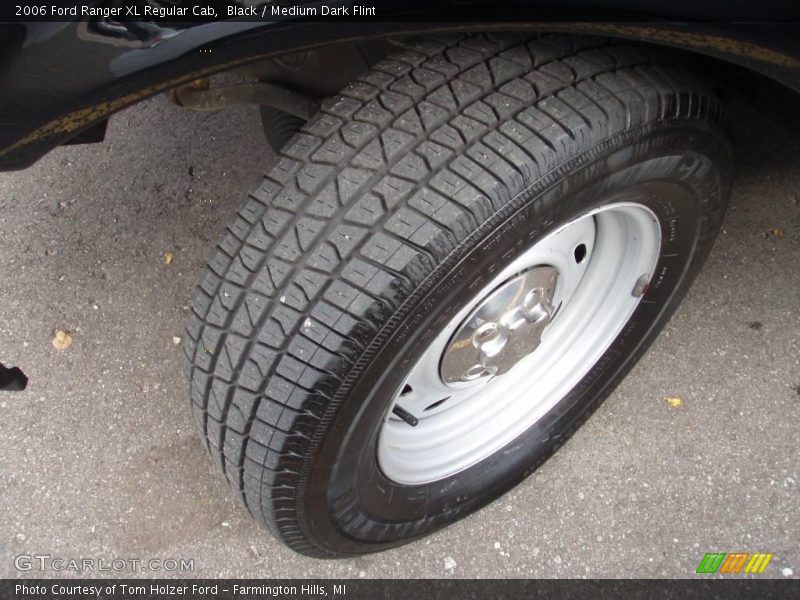 Black / Medium Dark Flint 2006 Ford Ranger XL Regular Cab