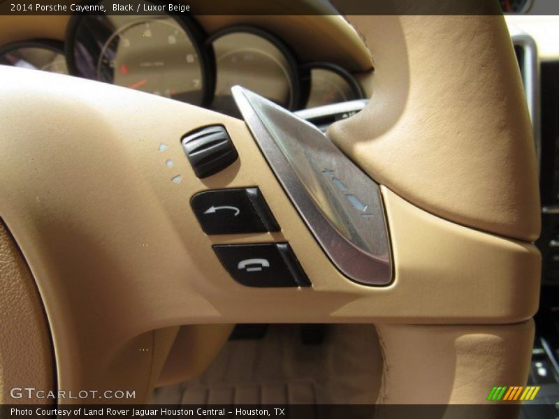 Black / Luxor Beige 2014 Porsche Cayenne