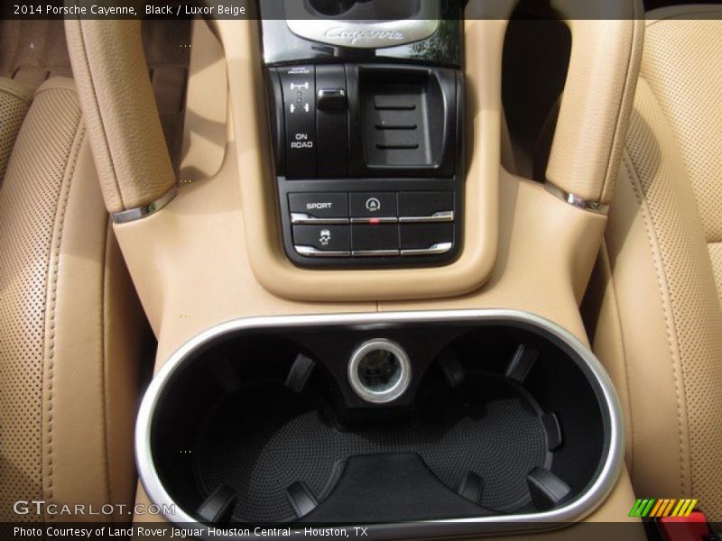Black / Luxor Beige 2014 Porsche Cayenne