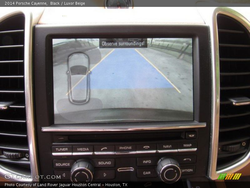 Black / Luxor Beige 2014 Porsche Cayenne