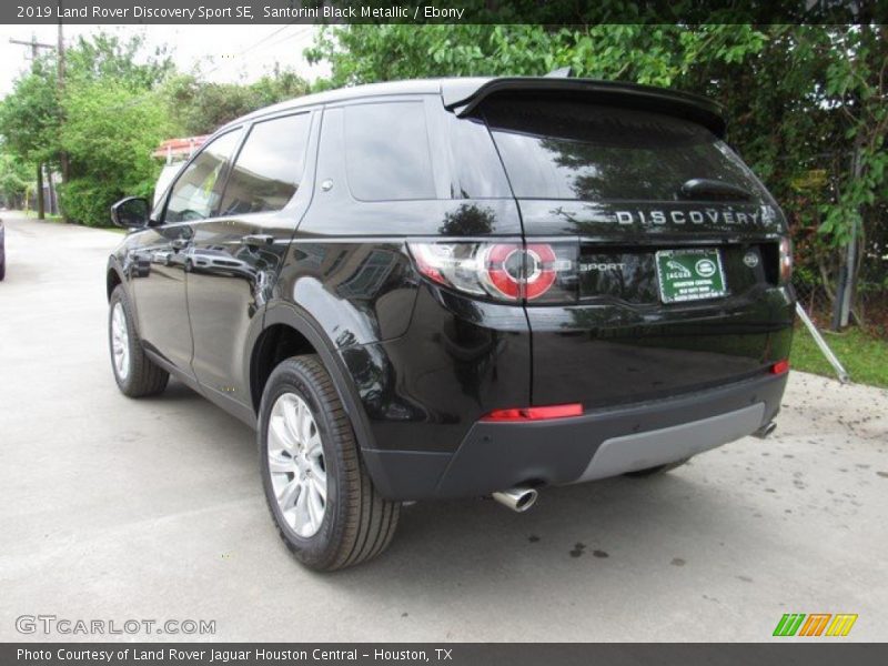 Santorini Black Metallic / Ebony 2019 Land Rover Discovery Sport SE