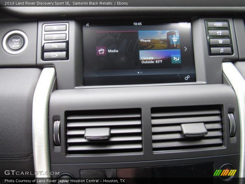Santorini Black Metallic / Ebony 2019 Land Rover Discovery Sport SE