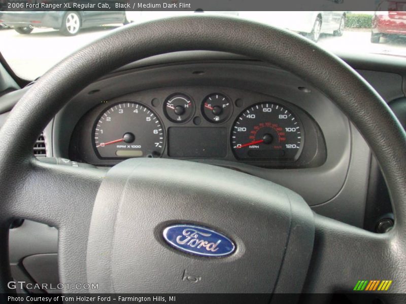Black / Medium Dark Flint 2006 Ford Ranger XL Regular Cab