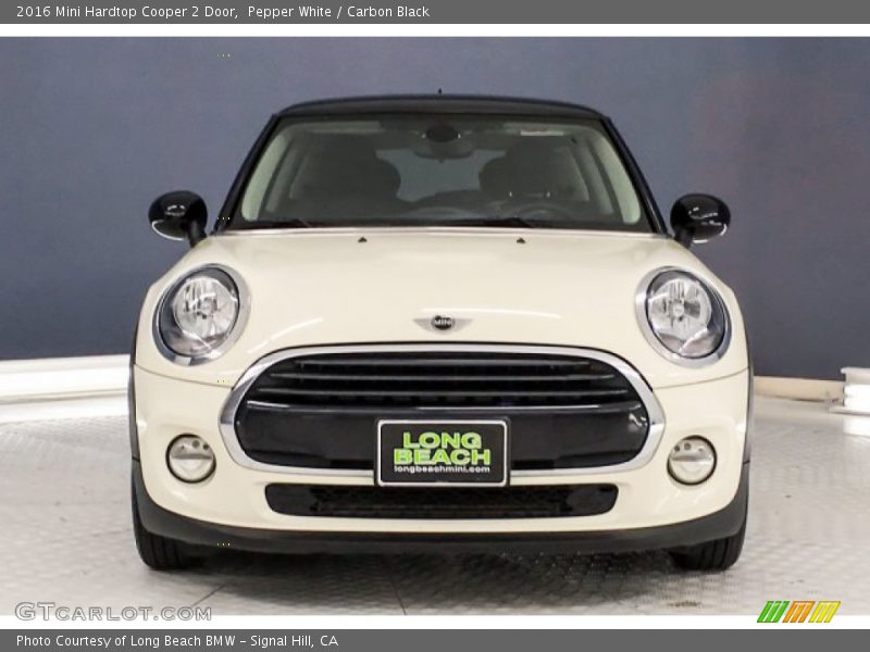 Pepper White / Carbon Black 2016 Mini Hardtop Cooper 2 Door