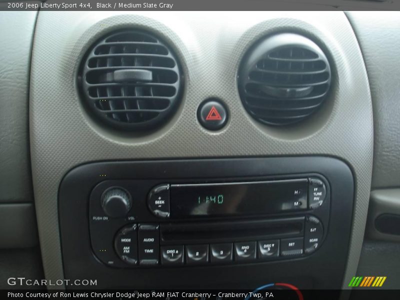 Black / Medium Slate Gray 2006 Jeep Liberty Sport 4x4