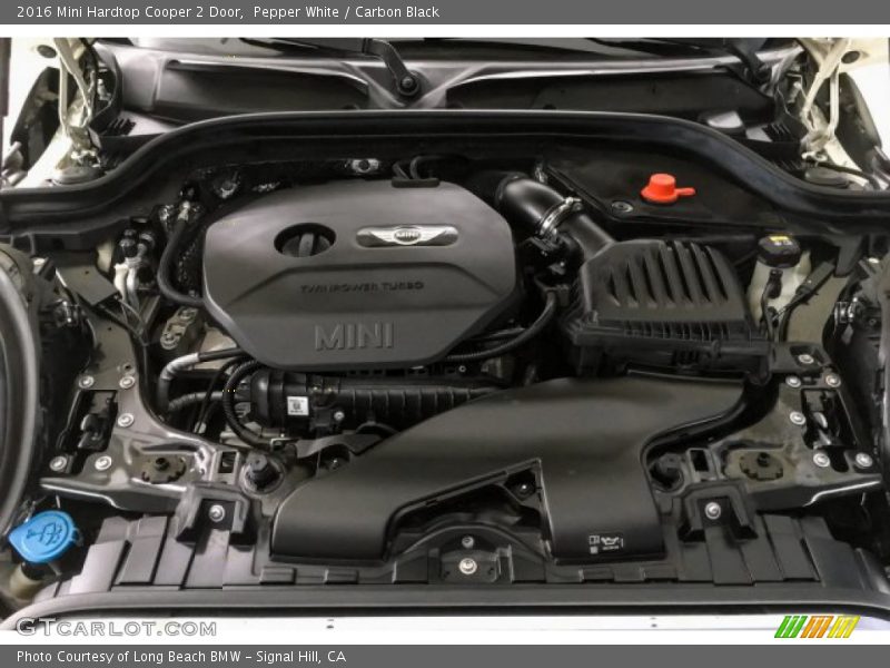 Pepper White / Carbon Black 2016 Mini Hardtop Cooper 2 Door