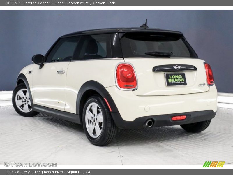 Pepper White / Carbon Black 2016 Mini Hardtop Cooper 2 Door