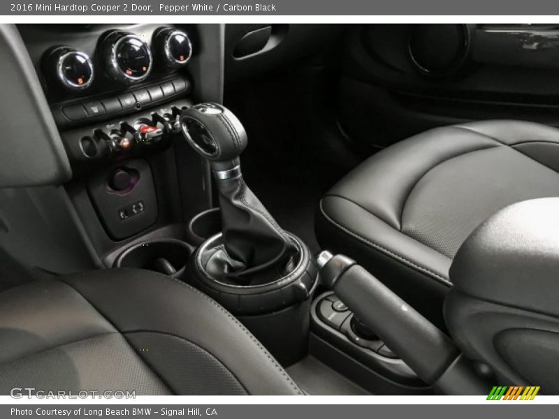 Pepper White / Carbon Black 2016 Mini Hardtop Cooper 2 Door