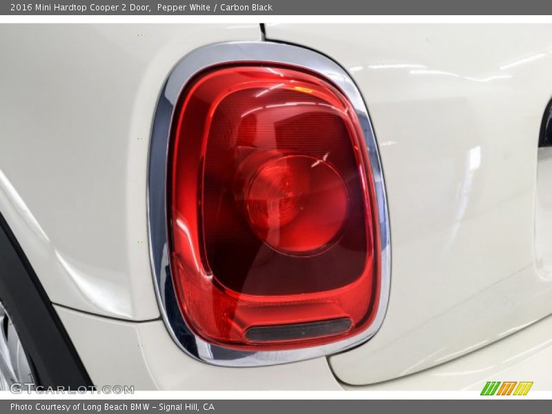 Pepper White / Carbon Black 2016 Mini Hardtop Cooper 2 Door