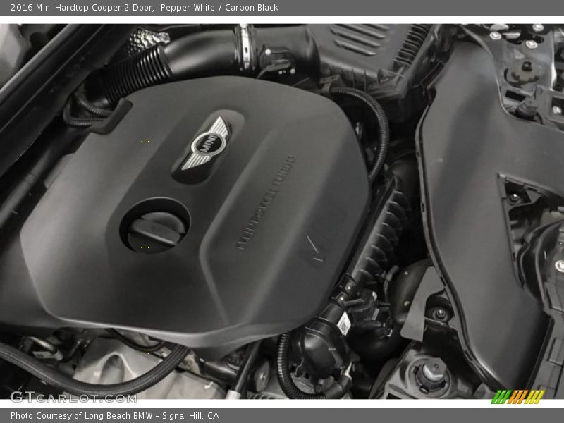 Pepper White / Carbon Black 2016 Mini Hardtop Cooper 2 Door