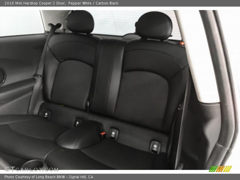 Pepper White / Carbon Black 2016 Mini Hardtop Cooper 2 Door