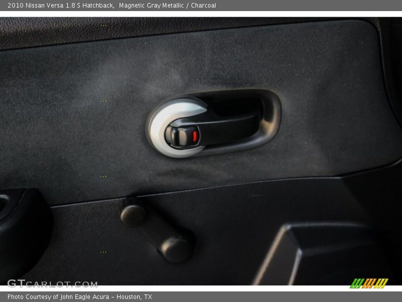 Magnetic Gray Metallic / Charcoal 2010 Nissan Versa 1.8 S Hatchback