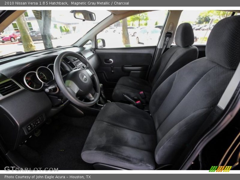 Magnetic Gray Metallic / Charcoal 2010 Nissan Versa 1.8 S Hatchback