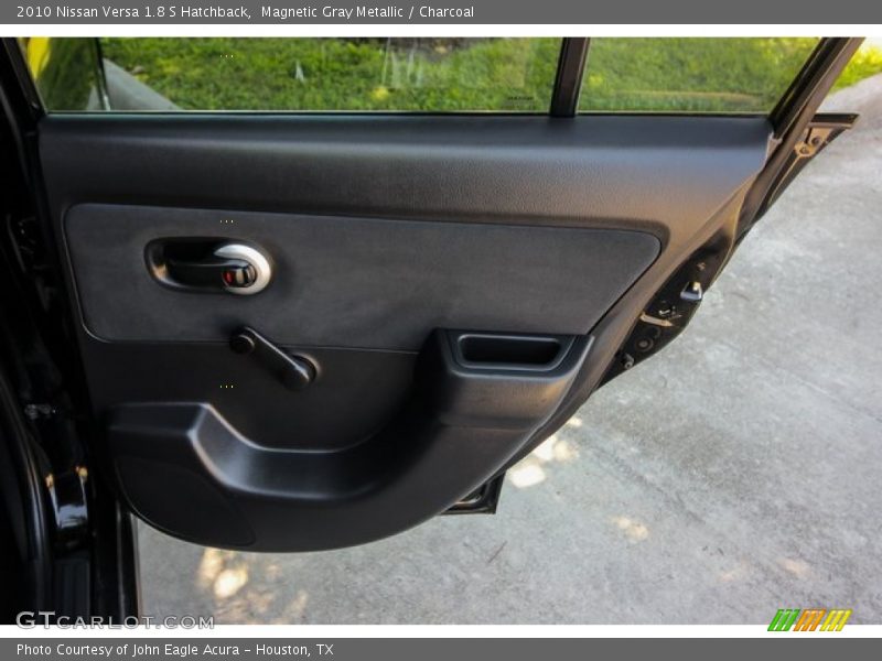 Magnetic Gray Metallic / Charcoal 2010 Nissan Versa 1.8 S Hatchback