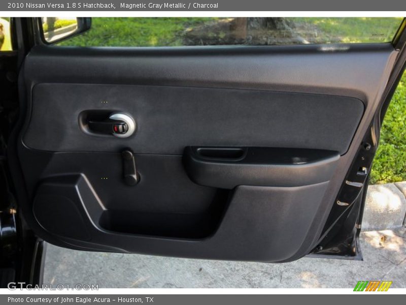 Magnetic Gray Metallic / Charcoal 2010 Nissan Versa 1.8 S Hatchback