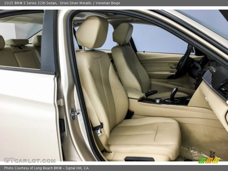 Orion Silver Metallic / Venetian Beige 2015 BMW 3 Series 328i Sedan