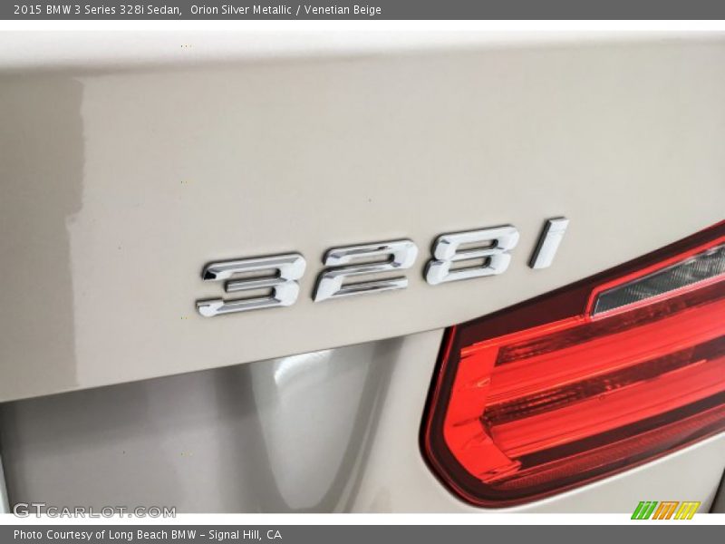 Orion Silver Metallic / Venetian Beige 2015 BMW 3 Series 328i Sedan