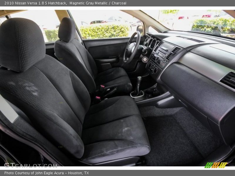 Magnetic Gray Metallic / Charcoal 2010 Nissan Versa 1.8 S Hatchback