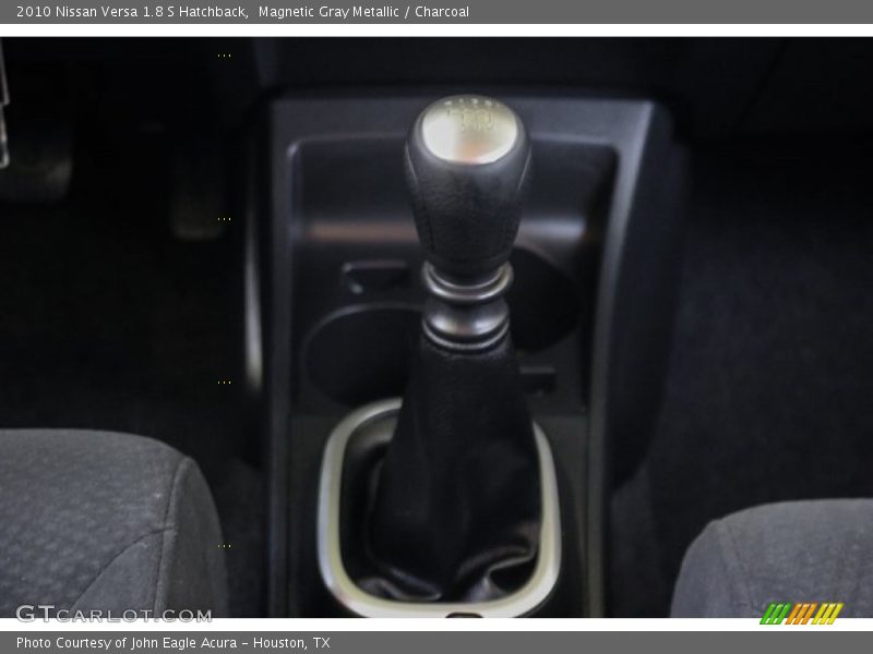 Magnetic Gray Metallic / Charcoal 2010 Nissan Versa 1.8 S Hatchback