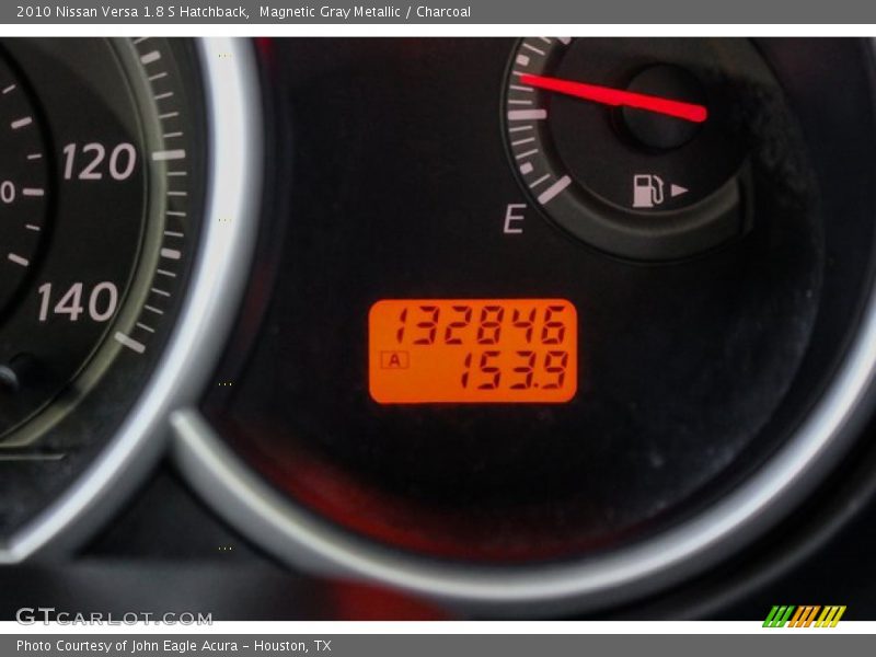 Magnetic Gray Metallic / Charcoal 2010 Nissan Versa 1.8 S Hatchback