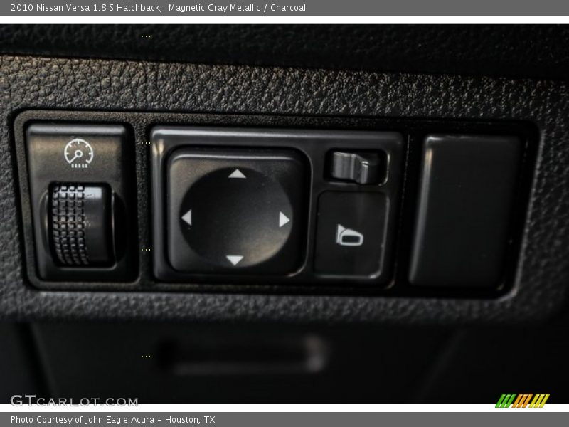 Magnetic Gray Metallic / Charcoal 2010 Nissan Versa 1.8 S Hatchback