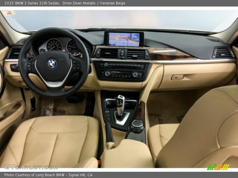 Orion Silver Metallic / Venetian Beige 2015 BMW 3 Series 328i Sedan