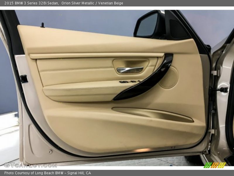 Orion Silver Metallic / Venetian Beige 2015 BMW 3 Series 328i Sedan