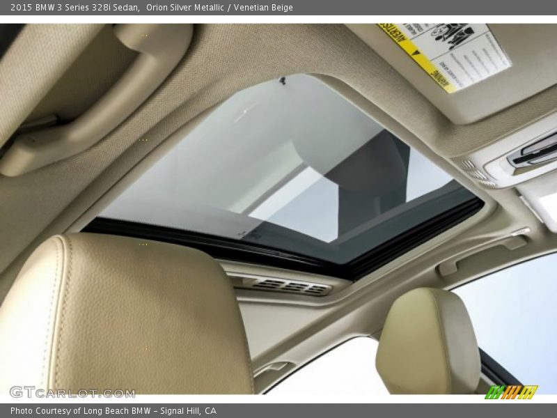 Orion Silver Metallic / Venetian Beige 2015 BMW 3 Series 328i Sedan