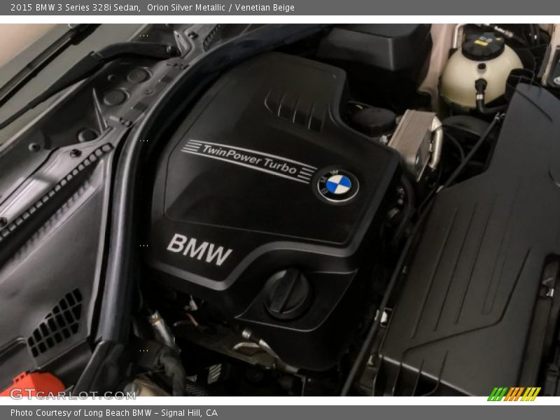 Orion Silver Metallic / Venetian Beige 2015 BMW 3 Series 328i Sedan