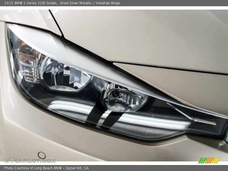 Orion Silver Metallic / Venetian Beige 2015 BMW 3 Series 328i Sedan