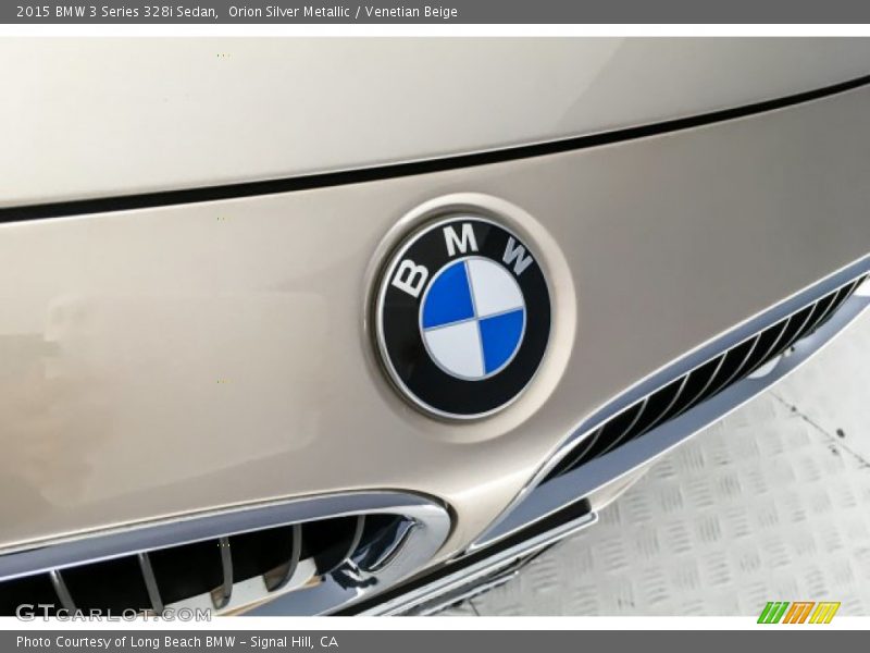 Orion Silver Metallic / Venetian Beige 2015 BMW 3 Series 328i Sedan
