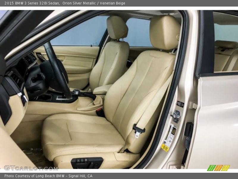 Orion Silver Metallic / Venetian Beige 2015 BMW 3 Series 328i Sedan