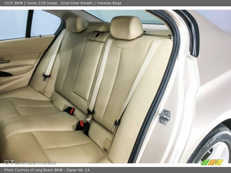 Orion Silver Metallic / Venetian Beige 2015 BMW 3 Series 328i Sedan