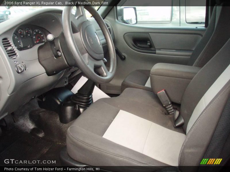 Black / Medium Dark Flint 2006 Ford Ranger XL Regular Cab