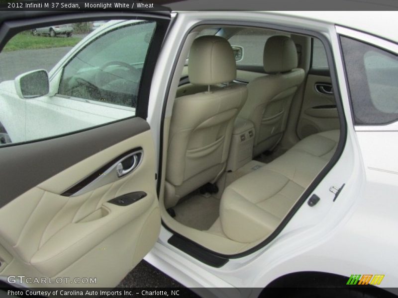 Moonlight White / Wheat 2012 Infiniti M 37 Sedan