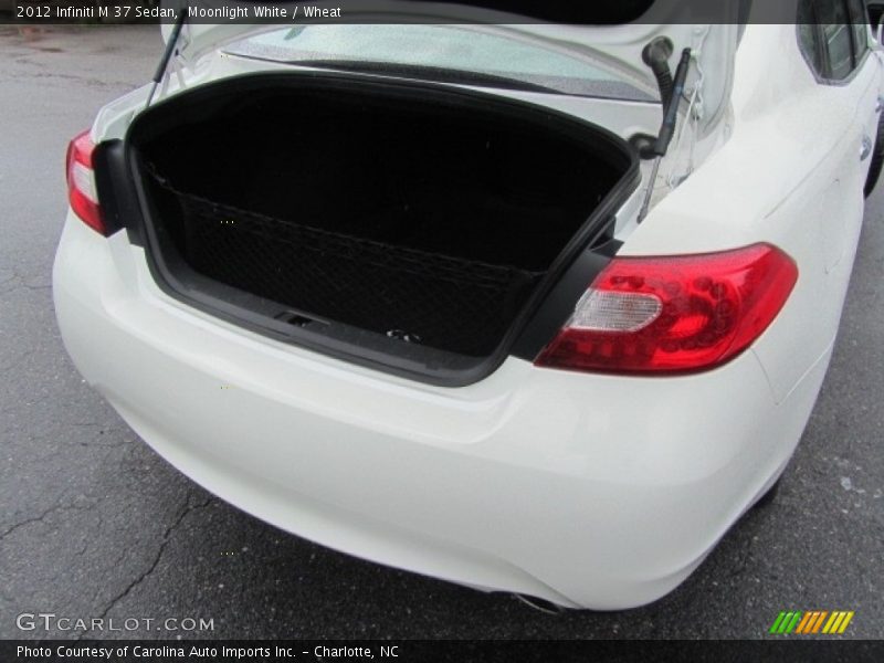 Moonlight White / Wheat 2012 Infiniti M 37 Sedan