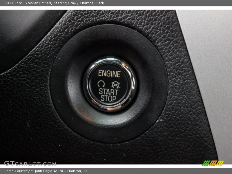 Sterling Gray / Charcoal Black 2014 Ford Explorer Limited