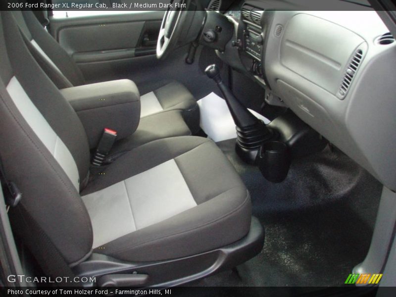 Black / Medium Dark Flint 2006 Ford Ranger XL Regular Cab