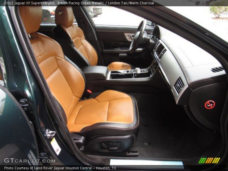  2012 XF Supercharged London Tan/Warm Charcoal Interior