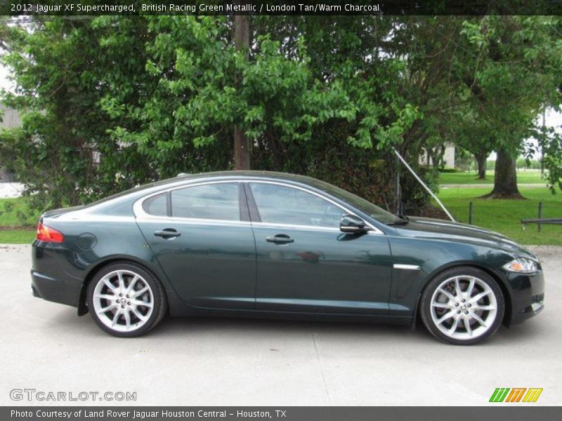  2012 XF Supercharged British Racing Green Metallic