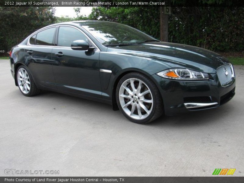 Front 3/4 View of 2012 XF Supercharged