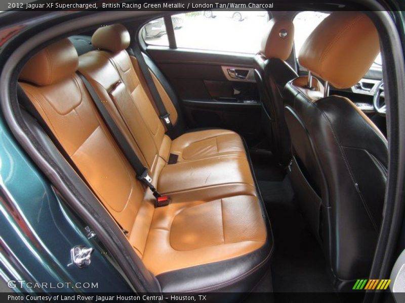 British Racing Green Metallic / London Tan/Warm Charcoal 2012 Jaguar XF Supercharged
